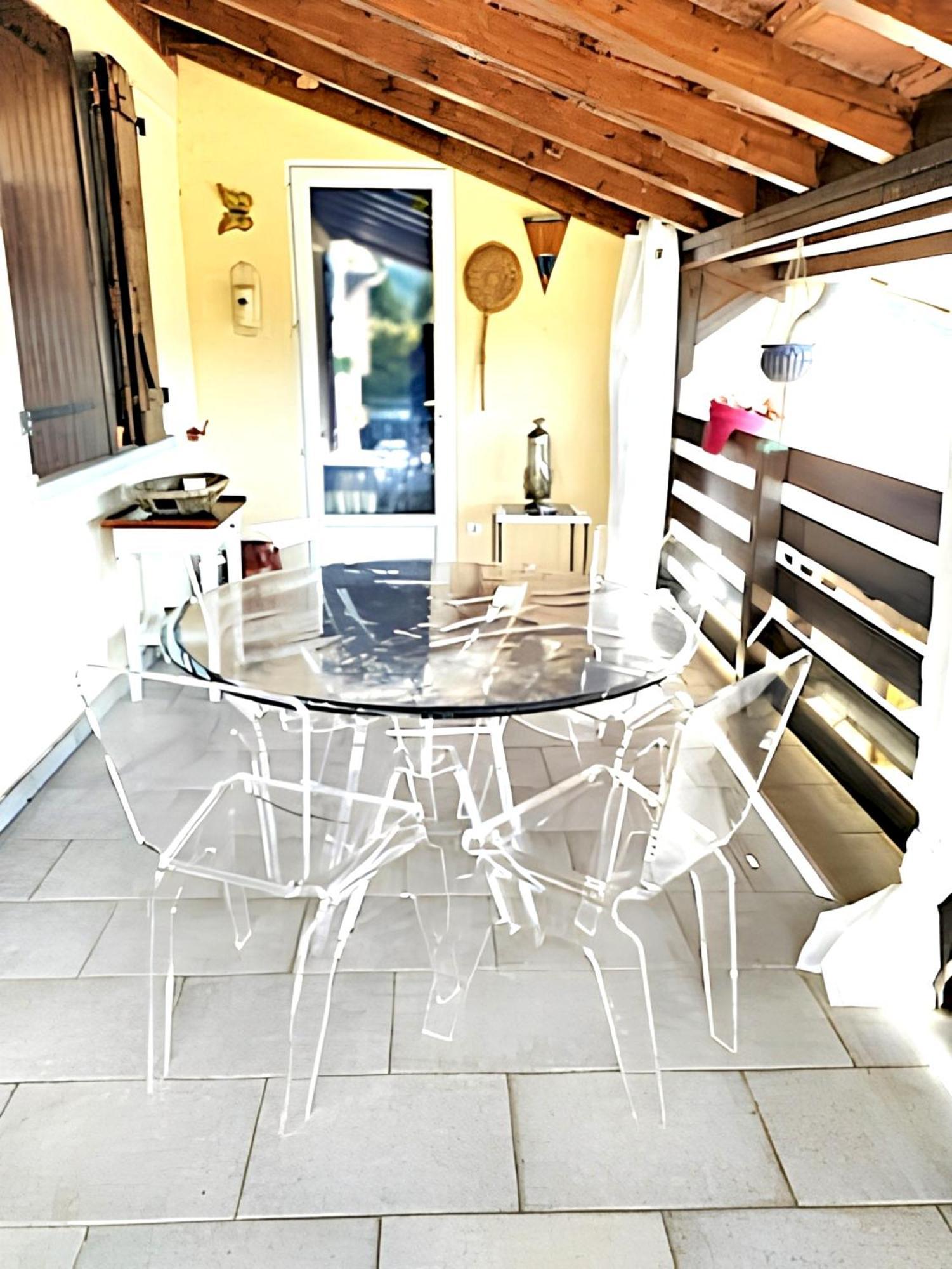 Maison Paisible A Veyras Avec Piscine Privee Et Vue Montagne Exterior photo