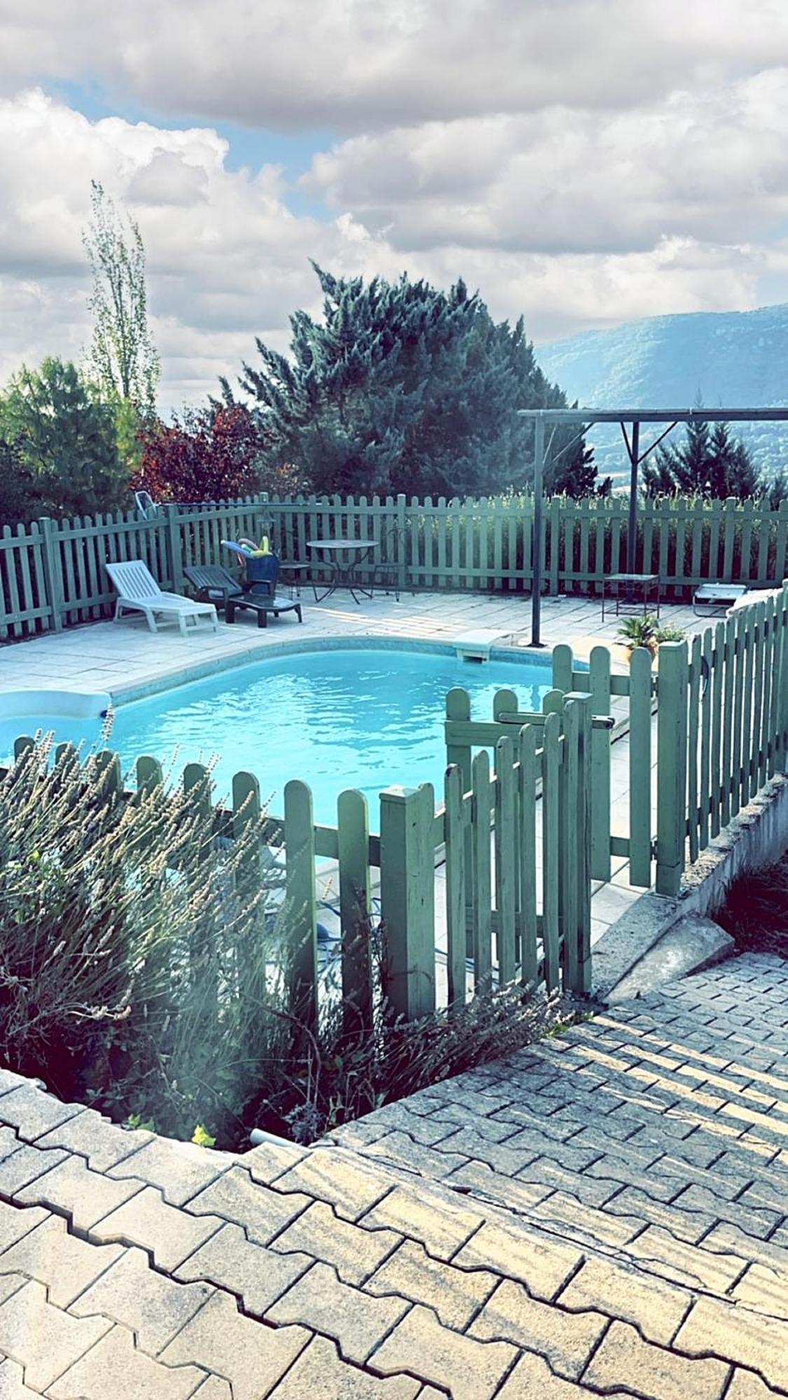 Maison Paisible A Veyras Avec Piscine Privee Et Vue Montagne Exterior photo